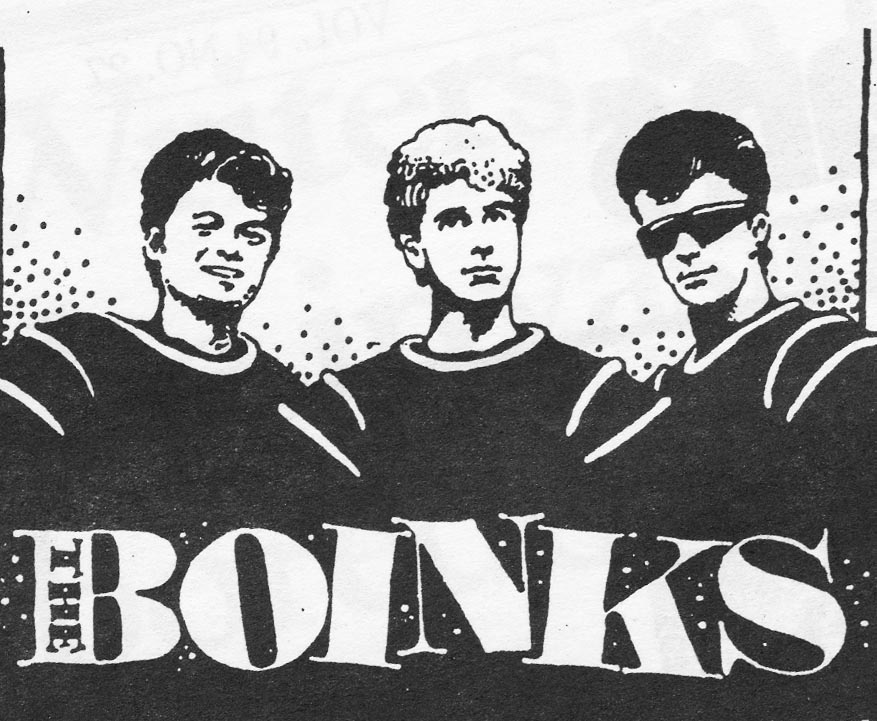 The Boinks: Robert Priest, Bongo Herbert, Rudi McToots